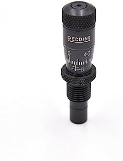 Redding Reloading Steel Bullet Seating Micrometers with 1/2-20" Threads & VLD Seat Plug for Redding Dies