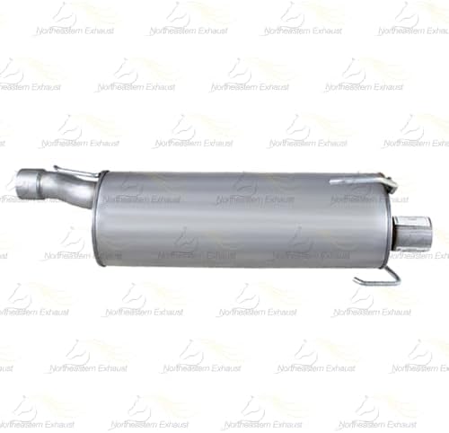 Northeastern Exhaust | Stainless Steel Intermediate Muffler Tailpipe Compatible for Dodge RAM 1500 2006-2008 | RAM 2500 2003-2010 | RAM 3500 2003-2008 5.7L | Free Clamps Included
