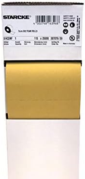 Starcke Premium Foam Back Perforated Sanding Sheets Roll 4-1/2 Inch Wide x 27 Yards Long 179 Sheets | For Wood, Auto Body, Marine, Paint, Primer, Metal, And Plastics (100 Grit)