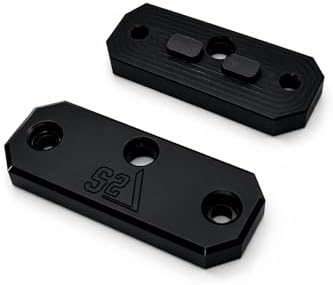 S2Delta- M-LOK Weight Set - Made in USA with Nitride Coated Carbon Steel-12 Oz, External Forend Fit for Enhanced Shooting Stability - Customizable Recoil Mitigation System