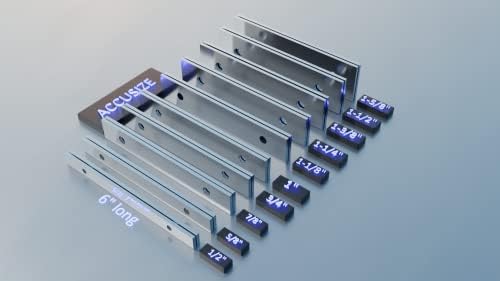 Accusize Precision Parallel Set 1/8 in x 6 in, 10 Matched Pairs