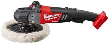 Milwaukee 2738-20 M18 18-Volt Fuel Lithium-Ion Brushless Cordless 7 inch Variable Speed Polisher (Tool-Only)
