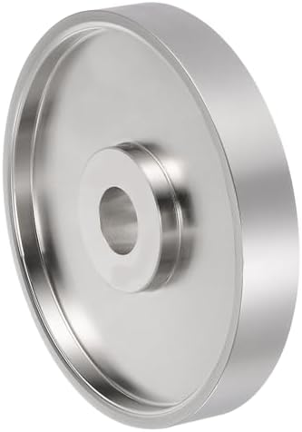 HARFINGTON Diamond Lapidary Wheel 6 Inch x 1 Inch Arbor Hole 2500 Grit Grinding Wheels for Stone, Marble, Glass, Ceramics, Crystal, Carbide, Steel
