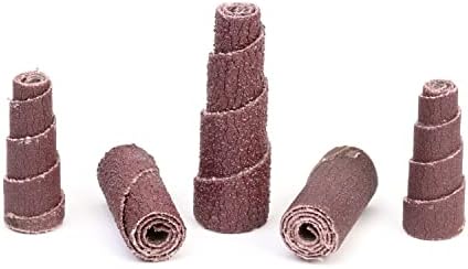 3M Cartridge Roll 341D - 60 Grit, X-Weight Backing - Metal Sanding and Finishing - Die Grinder Abrasives - 3/4' x 1.5' x 3/16'