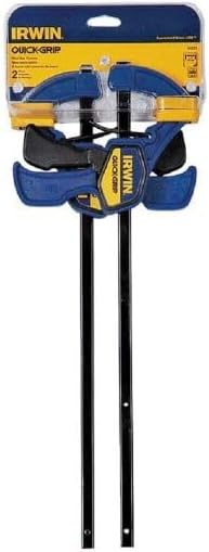 IRWINQUICK-GRIPOne-Handed Mini Bar Clamp 2 Pack, 12", 1964745