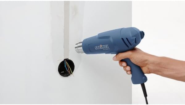 Steinel - 110023455 HL 1620 S Multi-Purpose Heat Gun, 1300 W, Dual Temperature Heat Tool with Adjustable Airflow, for Shrink wrap and Shrink tubing, for All 1.34" Industry Standard nozzles