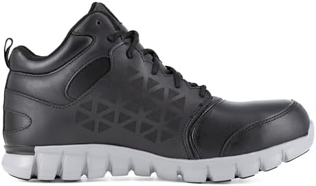 Reebok Work Mens Sublite Cushion Electrical Alloy Toe Work/Duty - Black