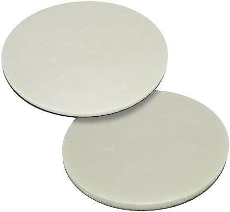 Eagle Micro-Hook Interface Pad for 6 inch Sanding Discs, Assorted, Hook & Loop, No Holes, 971-9003, 2 Pads