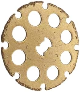 Pack of 2 EZ544 1-1/2" Carbide Wood Cutting Whee Fits 4000, 400, 398, 395, 300, 285, 275, 200, 100, 8200 ﻿Rotary Tool Replacement Part New for Dremel