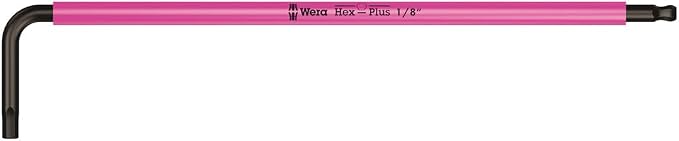 Wera 05022640001 950/9 HEX-PLUS MULTICOLOUR IMPERIAL 2 L-KEY SET, IMPERIAL, BLACKLASER, 9 PIECES