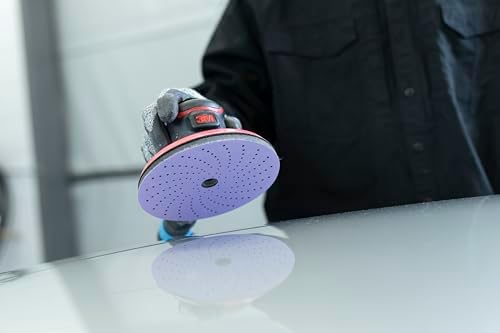 3M Cubitron II Hookit Clean Sanding Abrasive Disc, 31366, 6 in, 80+