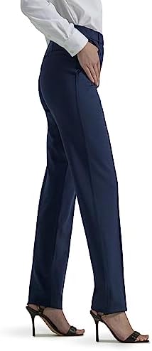 Lee Women's Ultra Lux Comfort Any Wear Straight Leg Pant
