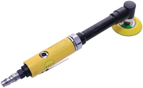 AT-7039L Extended Track Air Polisher, Handheld Pneumatic Grinder 20,000 RPM