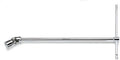 Beta 952 Sliding T-Handle Wrench, 6-Point Swivel Socket, Metric 18mm | Up to 90° Static Swivel and 50° Rotating Swivel for Access in Tight Spaces