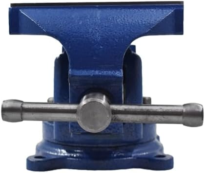munirater Heavy Duty Bench Vise 6 Inch with Anvil 360 Degree Rrotation Locking Base Bench for Clamping Fixing
