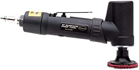 Eastwood 2 in. Surface Prep Tool Air Pneumatic Orbital Sander Disc Grinder Polisher 90 Degree Right Angle Angled Head