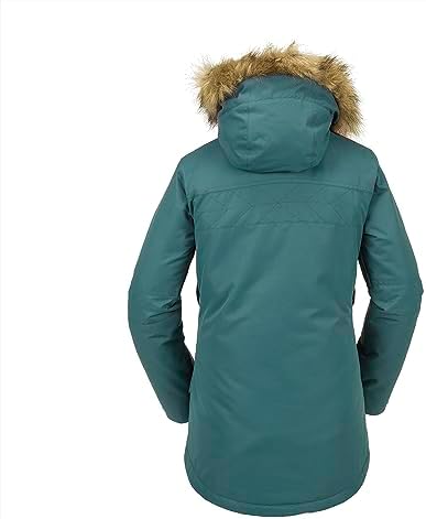 Volcom Women's Fawn Insulated Snowboard Ski Winter Hooded Jacket