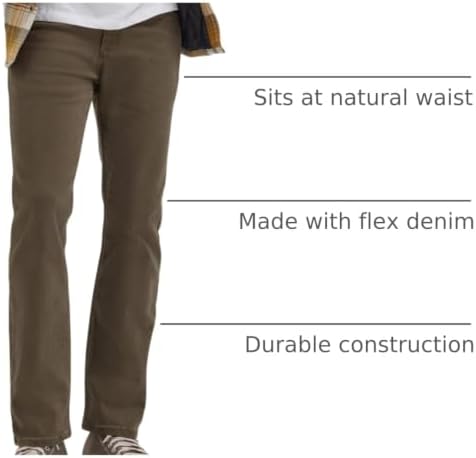 Wrangler Authentics Men's Classic 5-Pocket Regular Fit Flex Jean