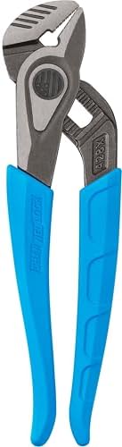 CHANNELLOCK 428X 8-inch SPEEDGRIP Straight Jaw Tongue & Groove Pliers | Made in USA | Forged High Carbon Steel