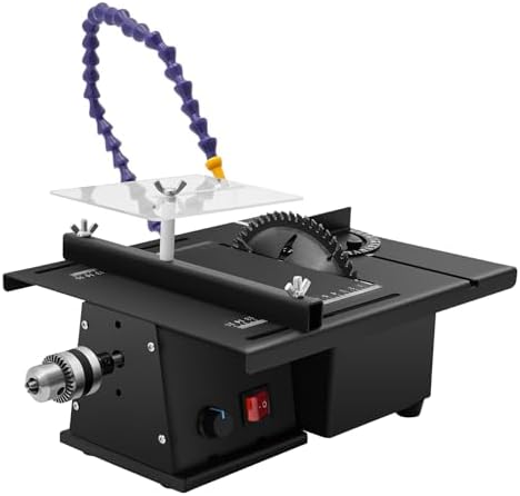 Table Gem Faceting Machine,Jade Grinding Polishing, Electric Jewelry Angle Polisher,Gemstone Engraving Cutting Milling Bench Grinder for DIY Making of Jade, Wood, Aluminum Alloy, Acrylic