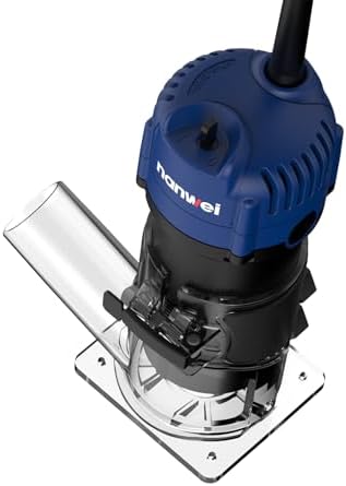 NANWEI 450W Router Tool for Woodworking, Hand Wood Router Tool, 32000rpm Compact Edge Trimmer（No Bits）