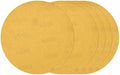 25Pcs Sanding Discs 8-7/8In 240Grit Hook and Loop Sandpapers Yellow