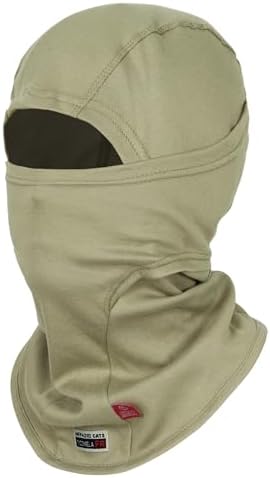 TICOMELA FR Face Mask Balaclava Flame Resistant Hood CAT2 Arc Rated OneSize