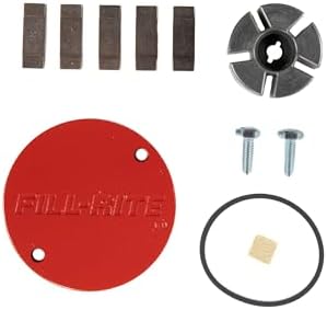 Fill-Rite KIT120RGG Rotor Group Kit – OEM Replacement for G & H Series Fuel Transfer Pumps, Fits FR1200 FR2400 FR4200 FR4400 FR600 SD1200 SD600, 2-Bolt Cover Compatible with 2 & 4 Bolt Pumps