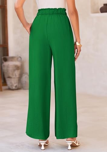 PRETTYGARDEN Women's Palazzo Wide Leg Work Dress Pants