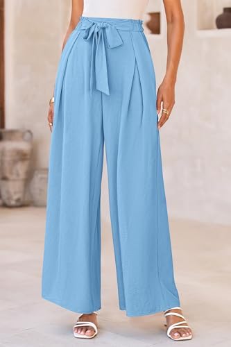 PRETTYGARDEN Women's Palazzo Wide Leg Work Dress Pants