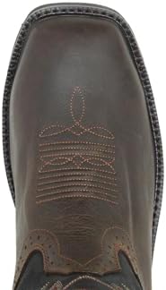 WOLVERINE Men's Rancher Waterproof Steeltoe Square Toe 10in Wellington Work Boot