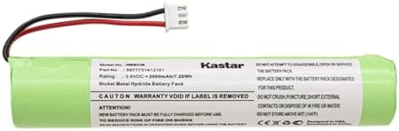 Kastar 1-Pack Ni-MH Battery 3.6VDC 2000mAh 7.20Wh Replacement for Hurricane Spin Scrubber Brush Cleaner Mop Spin-Scrubber Bathtub