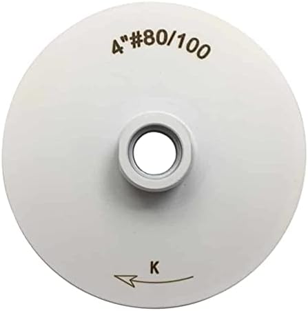 4" Grinding Wheels for Concrete, Granite, and Marble, #80/100 Grit