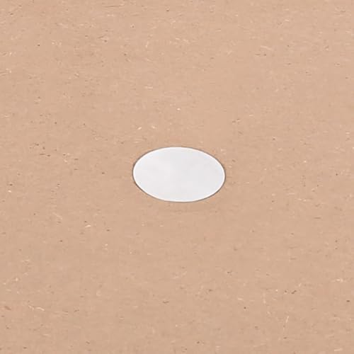 HONGDUI 10PCs Bench Top Protector for 20mm Dog Hole- MFT System Dog Hole Cover for Woodworking Workbenches (Aluminum)