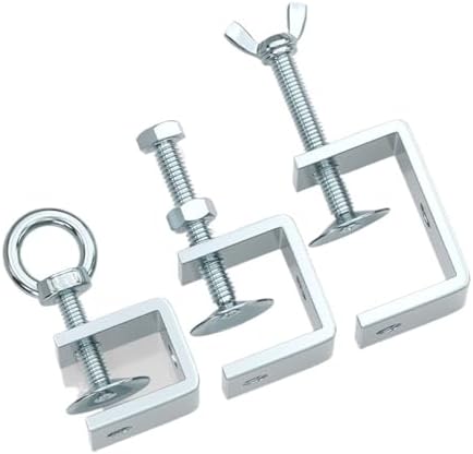 c-clamp Galvanized Carbon Steel Tiger Clamp Multiple Shapes Open Height 20-130MM Thickened Material Fixed Fixture Clamping Device(Butterfly Shaped 130)