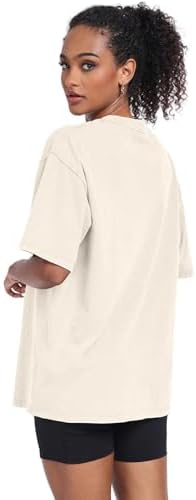 Womens Vintage Oversized T Shirts Acid Washed Baggy Cotton Tee Workout Gym Shirts Boyfriend Short Sleeve Tops