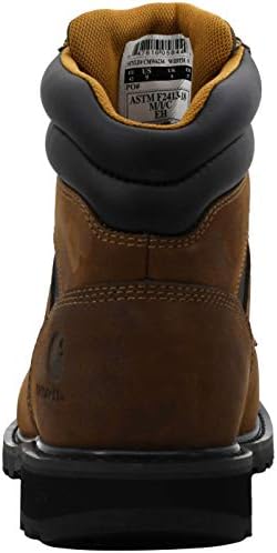Carhartt Men's Traditional Welt 6" Steel Toe Work Boot Construction