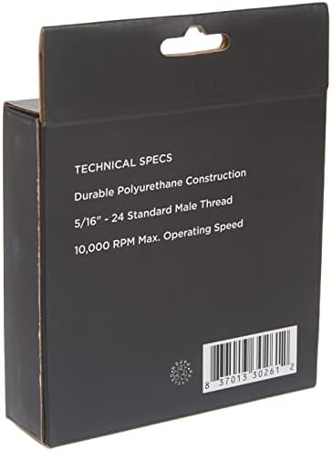 NEIKO 30261A 5” Sanding Pad with Vinyl PSA Backing, 5/16” Arbor with 24 Thread Mounts, 10,000 RPM, Sanding Pads are Ideal for Orbital and Dual Action Sander