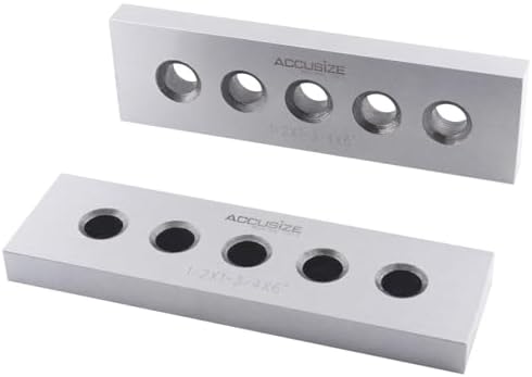 Accusize Precision Parallel Set 1/2 in x 6 in, 4 Pairs