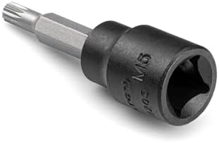 TEKTON 3/8 Inch Drive x M5 Triple Square Impact Bit Socket | SIB18205
