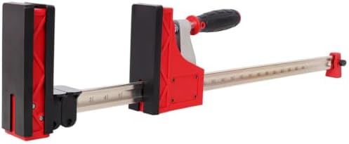 8-Piece Parallel Clamp Set for Woodworking, 24" Heavy Duty Parallel Jaw Bar Clamps with 1700 LBS Clamping Force, Includes 2" Bench Dogs & Framing Blocks for Cabinet Making, Woodworking & DIY