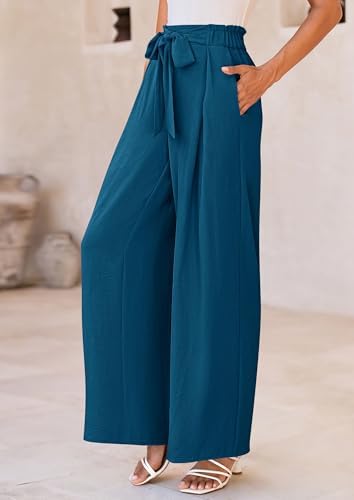 PRETTYGARDEN Women's Palazzo Wide Leg Work Dress Pants