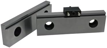 Two Set 6' Milling Vise Jaws Fitting KURT/GMT or Simila Type Milling Vise (4 PC) & 2 Pc Milling Work Stop