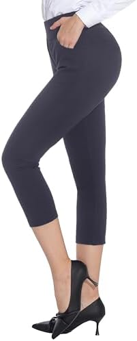 ZTN Womens Stretchy Dress Pants High Waist Work Casual