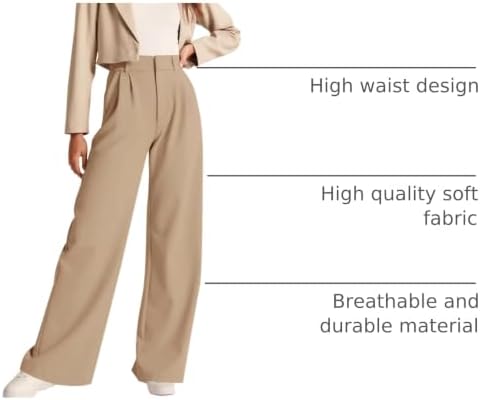 NIMIN Women Work Pants Business Casual Outfits Dress Trousers with Pockets