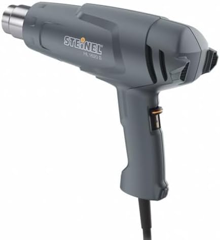 Steinel - 110023455 HL 1620 S Multi-Purpose Heat Gun, 1300 W, Dual Temperature Heat Tool with Adjustable Airflow, for Shrink wrap and Shrink tubing, for All 1.34" Industry Standard nozzles
