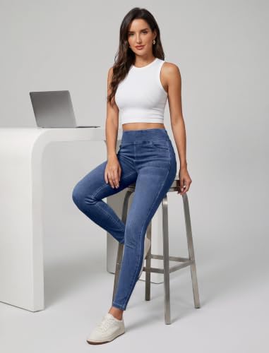 FireSwan Stretchy Jeggings for Women High Waisted Pull On Skinny Jeans