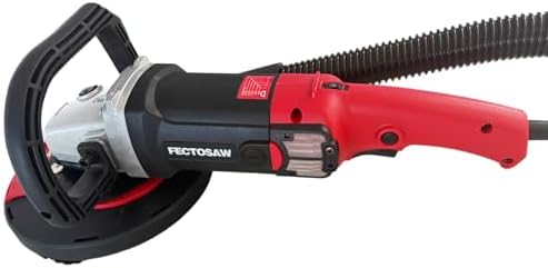 7-Inch Concrete Grinder,1580W (2.1 HP) Constant Power Motor, Variable Speed Electric Floor Polisher with Dust Shroud & Diamond Grinding Wheel for Concrete, Wall & Surface Grinding