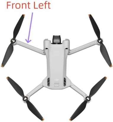 Mini 3 Pro Motor Arm, Compatible with Original Motor Arm of DJI Mini 3 Pro, Replacement Repair Parts Drone (Rear Left)