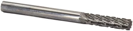Drill America - DULSA81 SA81 3/16" X 5/8" Cylindrical Carbide Burr 3/16" Shank, DUL Series